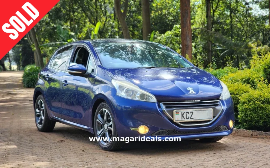 PEUGEOT 208 with MOONROOF  in Kenya for Sale | Magari Deals