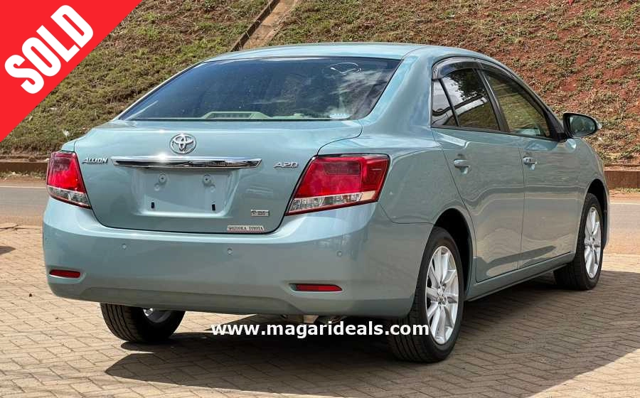 TOYOTA ALLION in Kenya for Sale | Magari Deals